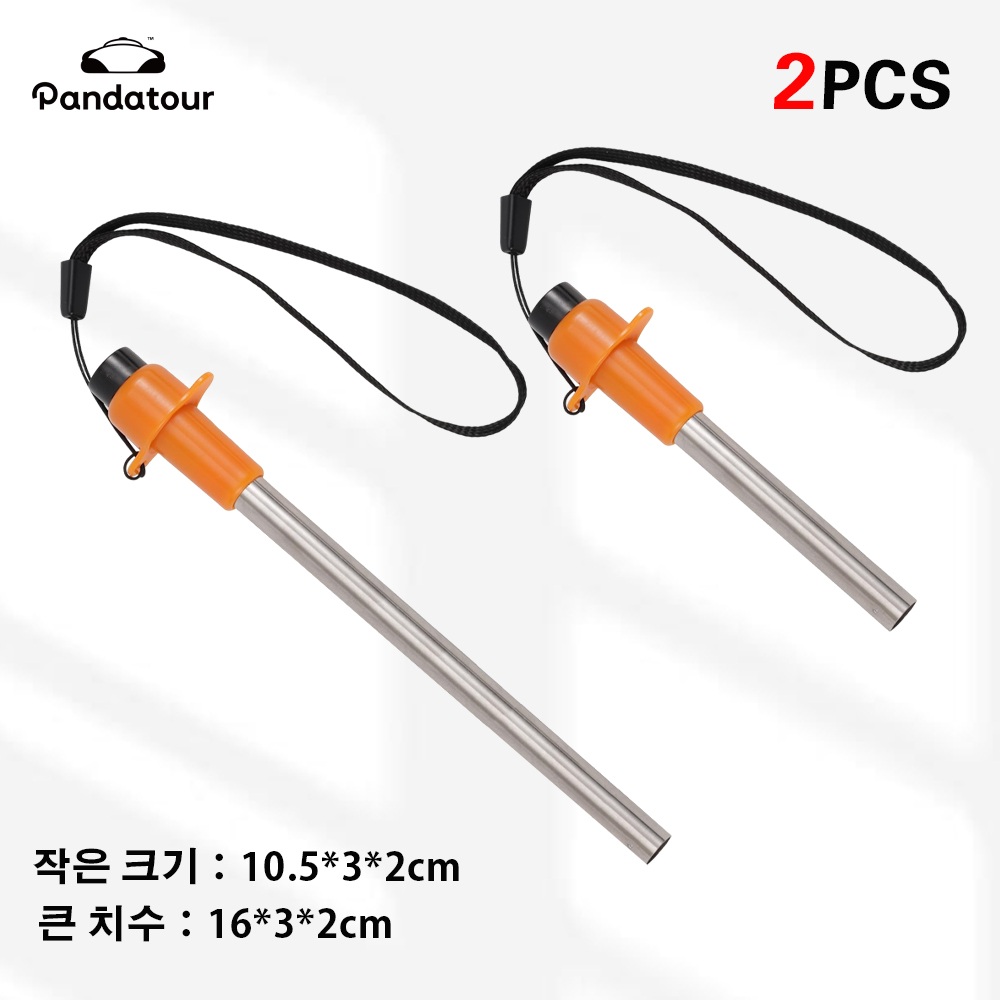 Kitchen Appliances Electric Stove - Pandatour 1/2個入り アウトドア キャンプ用 ミニ電子ライター キッチン