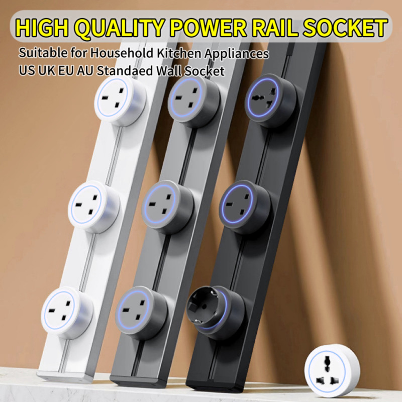 Kitchen Appliances High End - レールソケット US UN/USB Type-C 壁面電源トラックソケット 家庭用キッチン家電に適しています
