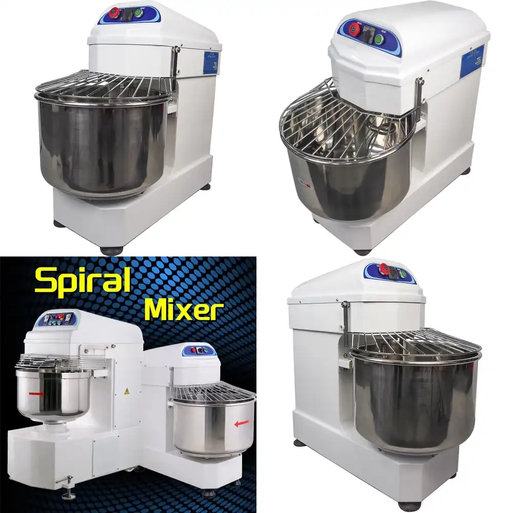 Kitchen Appliances Usa - 2026年ホットセール # 業務用製パン機器、厨房機器、パン製造機、スパイラルミキサー、小麦粉5kg容量