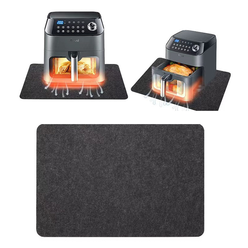 Kitchen Appliances Countertop - エアフライヤーコーヒーメーカー耐熱パッドカウンターマットカウンタートッププロテクター滑り止め家電移動マットキッチンアクセサリー