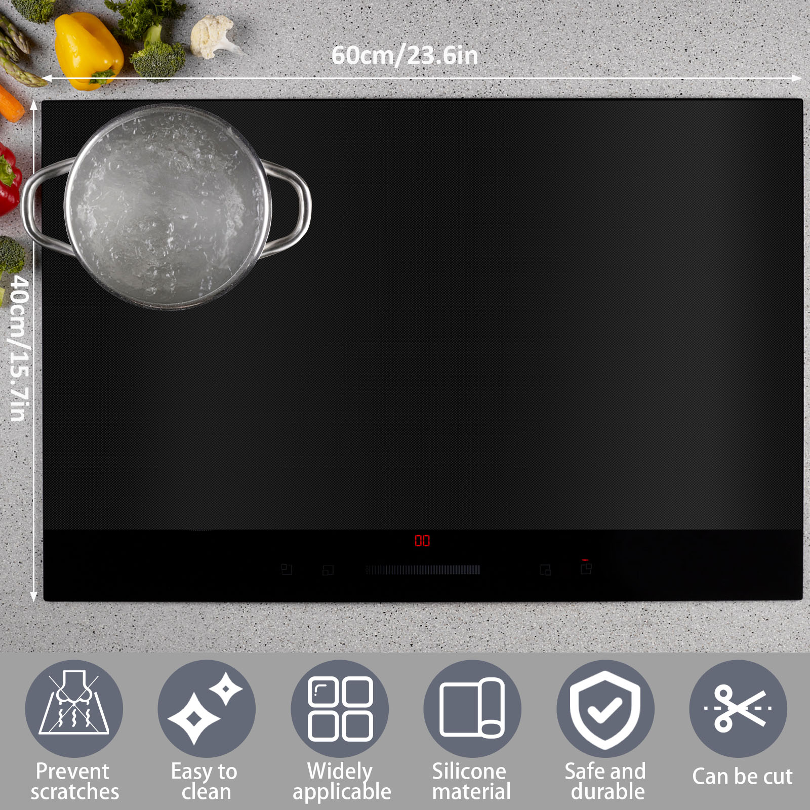 誘導調理用滑り止めシリコンカバー,電気ストーブ,マット,パッ - Kitchen Appliances Electric Stove のレビューと価格