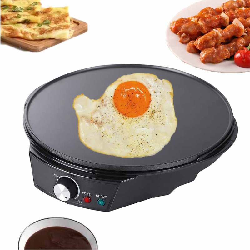 110V電気クレープパン、パンケーキグリドル、春巻きメーカー - Electric Griddle Pancake のレビューと価格