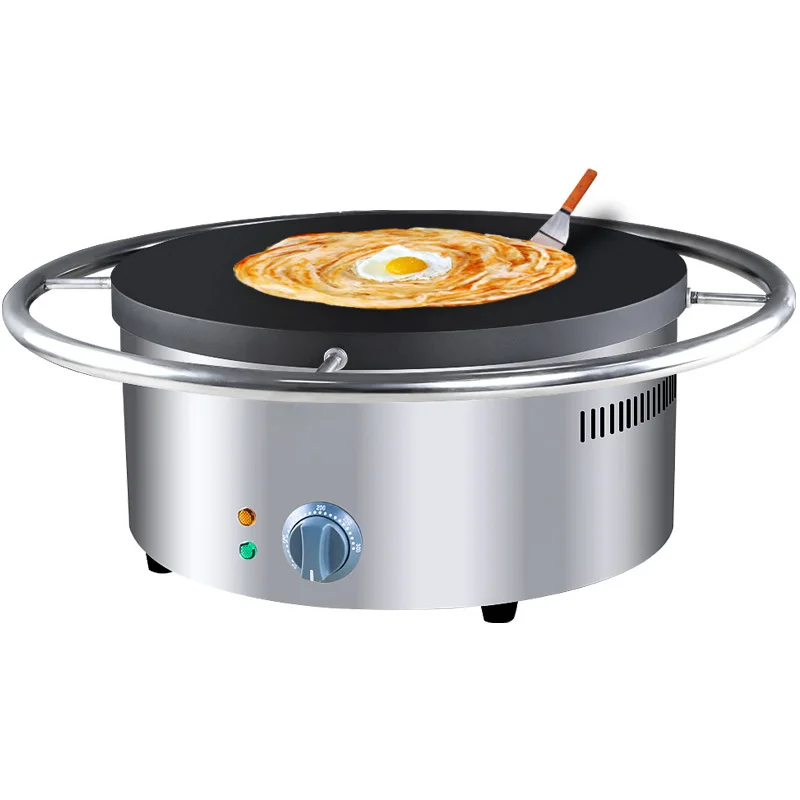 手動回転式電気パンケーキグリドル、伝統的な中華パンケーキパン - Electric Griddle Pancake のレビューと価格