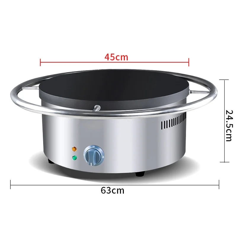 手動回転式電気パンケーキグリドル、伝統的な中華パンケーキパン - Electric Griddle Pancake のレビューと価格