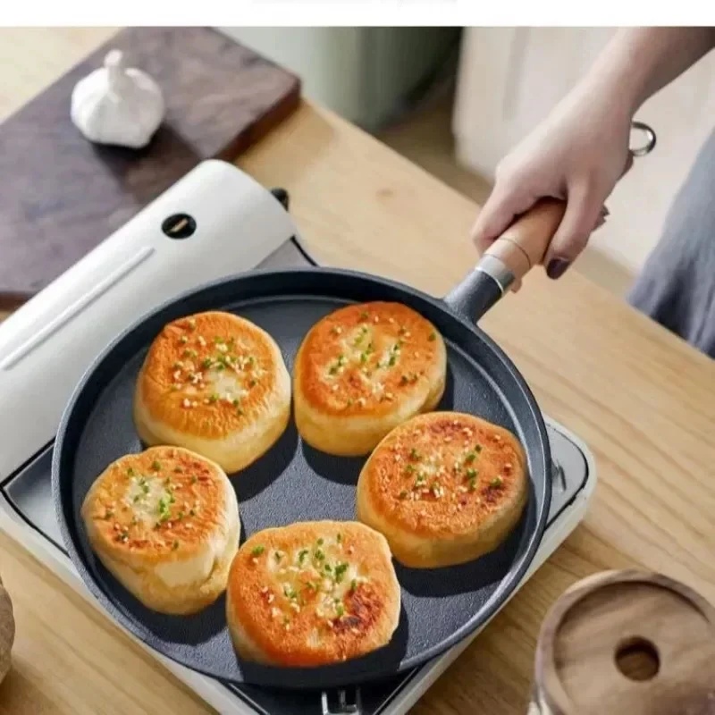 20/23/26cm 鋳鉄製フライパン 未コーティング ノン - Electric Griddle Pancake のレビューと価格