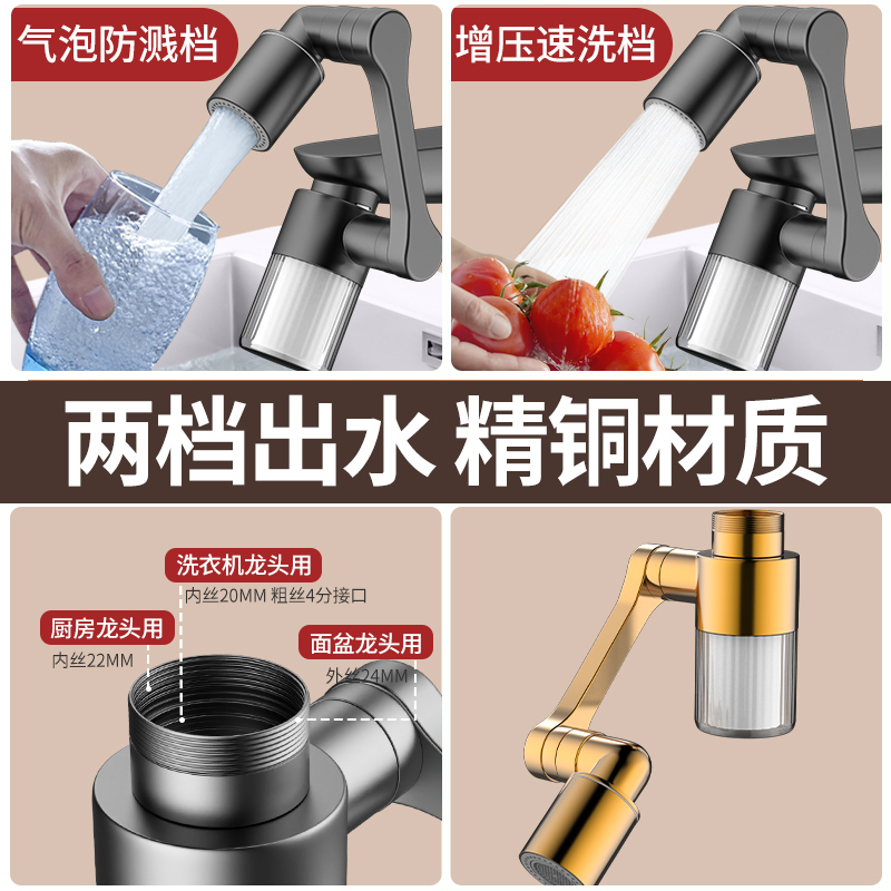 新しいブラック 1440 °   フィルター付き回転可能 2 - Kitchen Appliances Bundle のレビューと価格