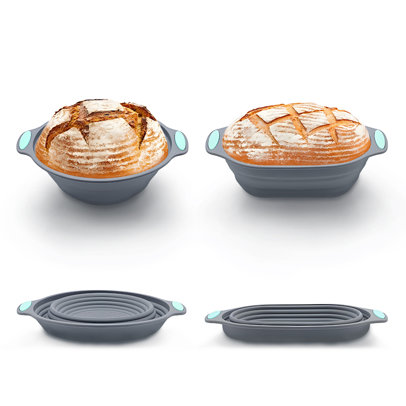 1PC シリコン製折りたたみ式バンネットパン発酵バスケット  - Kitchen Appliances Packages のレビューと価格