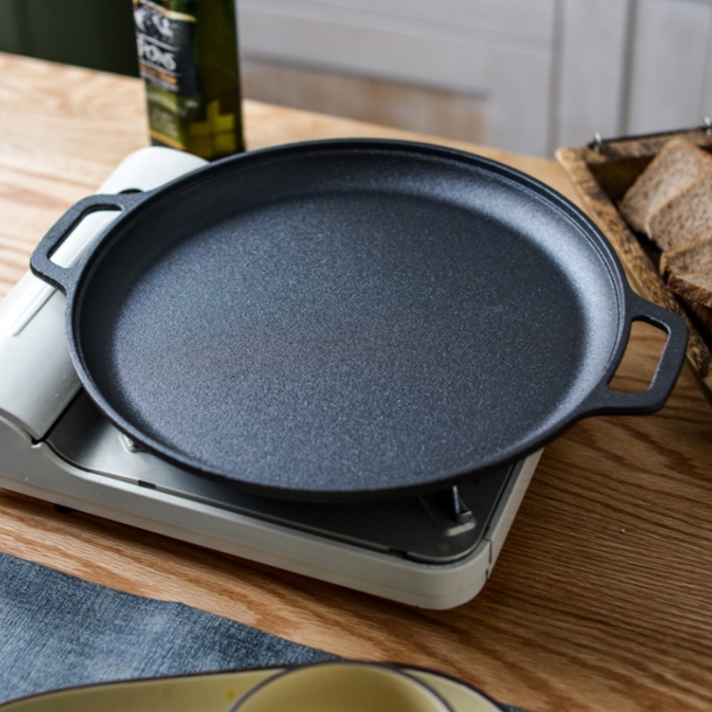 JUSTINLAU ダブルイヤーフライパン 鋳鉄製卵ステーキ - Electric Griddle Pancake のレビューと価格