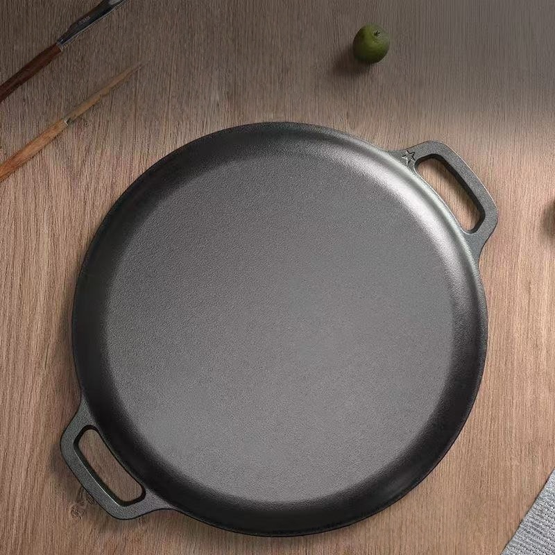 JUSTINLAU ダブルイヤーフライパン 鋳鉄製卵ステーキ - Electric Griddle Pancake のレビューと価格