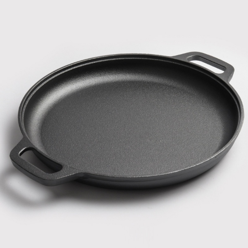 JUSTINLAU ダブルイヤーフライパン 鋳鉄製卵ステーキ - Electric Griddle Pancake のレビューと価格
