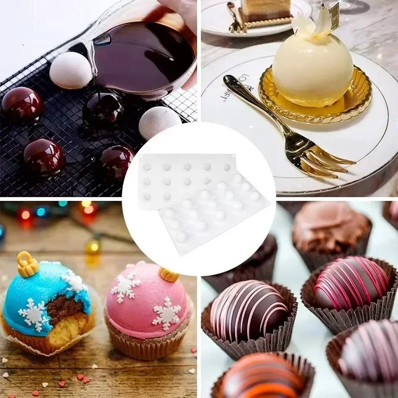 ムースケーキのベーキング、ボール型、フレンチデザート、チョコ - Kitchen Appliances Packages のレビューと価格