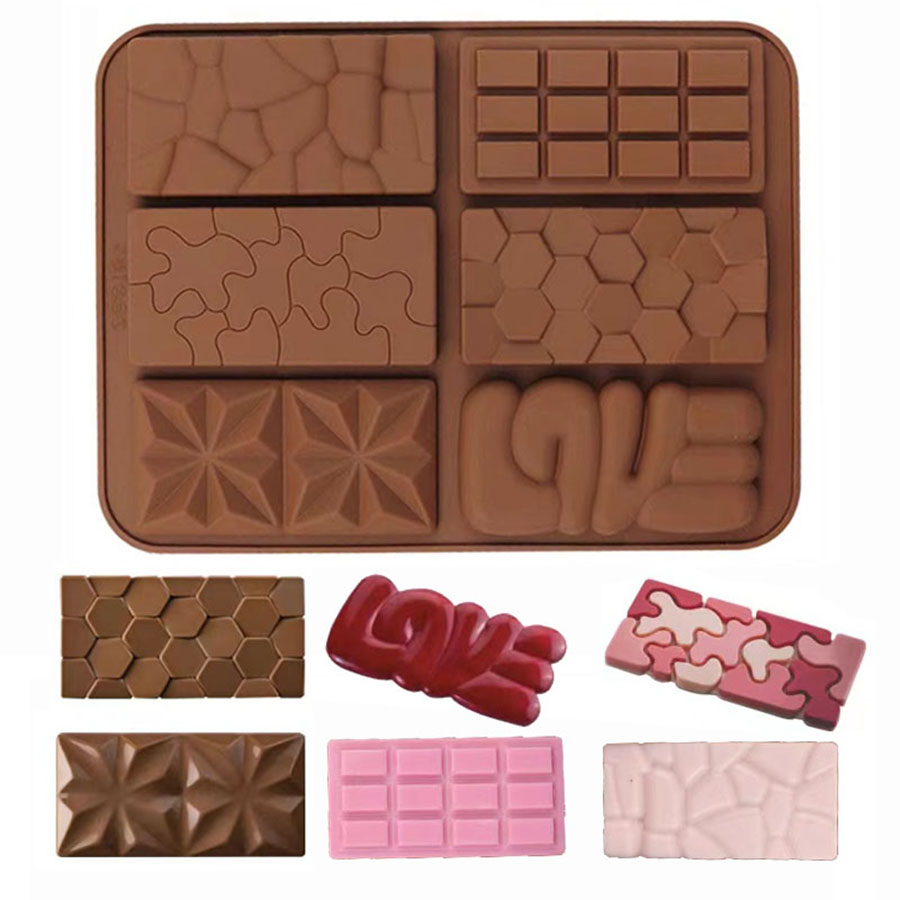 1pc チョコレート型 3D シリコーン型ドバイチョコレート - Kitchen Appliances Packages のレビューと価格