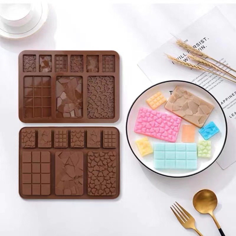 1pc チョコレート型 3D シリコーン型ドバイチョコレート - Kitchen Appliances Packages のレビューと価格