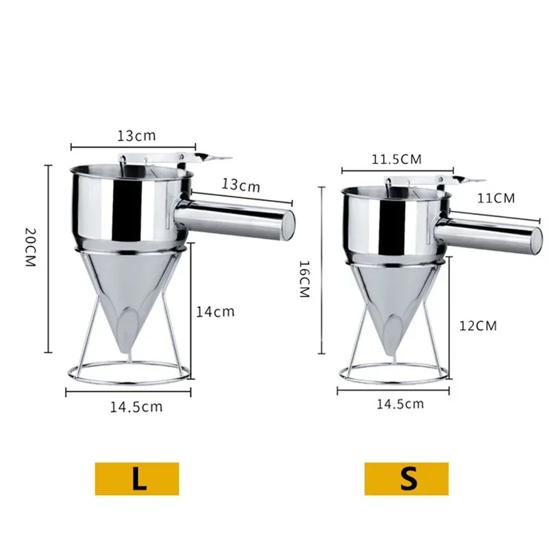 600/1200MLステンレス製液体漏斗ディスペンサー、タコ - Kitchen Appliances Packages のレビューと価格