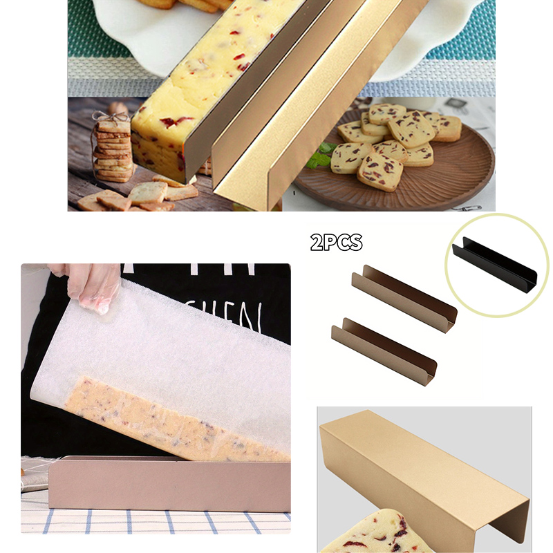 U 字型ノンスティックビスケット型長方形パン DIY クラン - Kitchen Appliances Packages のレビューと価格