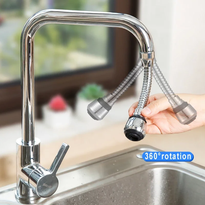 1/2 個 360 °   調整キッチンシンクの蛇口エクステ - Kitchen Appliances Bundle のレビューと価格