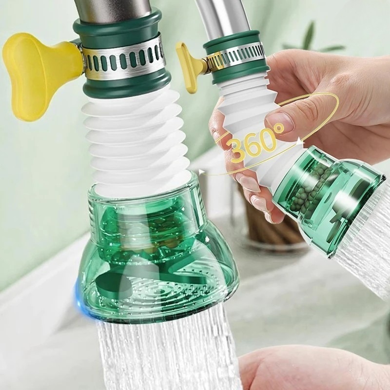 ユニバーサル 360 度回転可能な蛇口フィルター/格納式調整 - Kitchen Appliances Bundle のレビューと価格