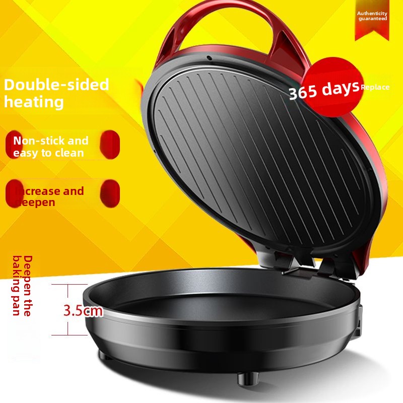電気グリドル、家庭用両面加熱、深型電気グリドル、パンケーキメ - Electric Griddle Pancake のレビューと価格
