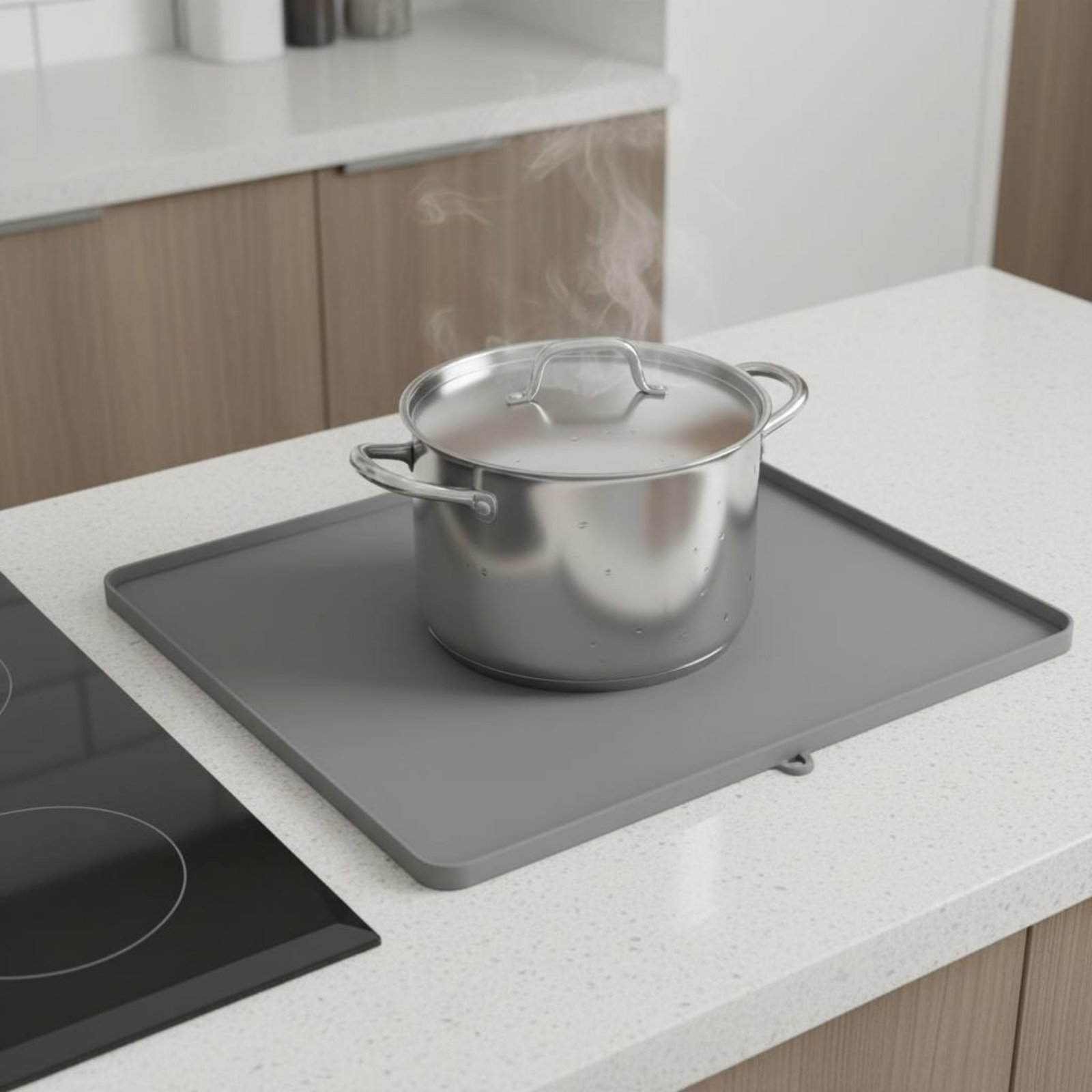 シリコン製電子レンジトップマット 柔軟な電子レンジトッププロ - Kitchen Appliances Usa のレビューと価格