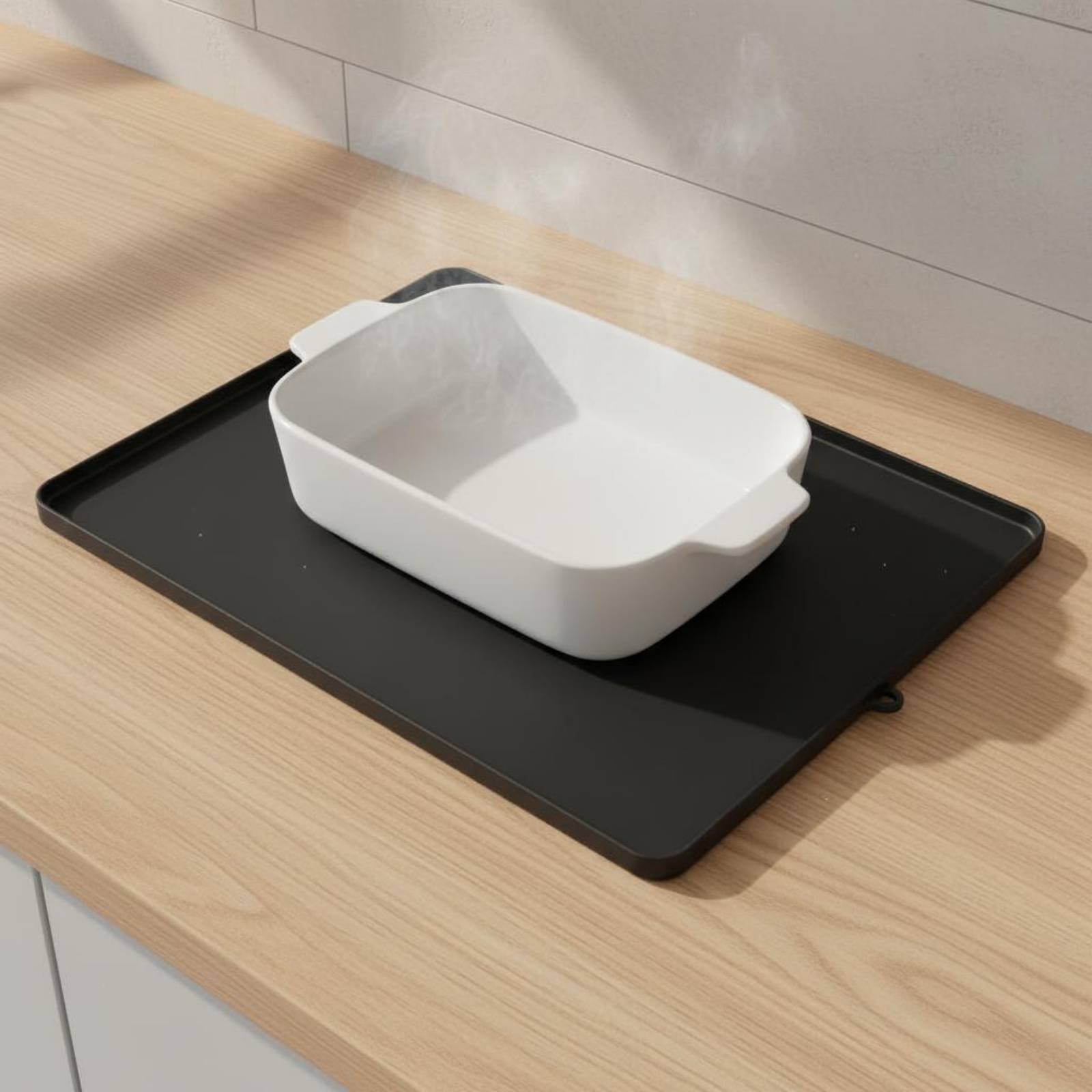 シリコン製電子レンジトップマット 柔軟な電子レンジトッププロ - Kitchen Appliances Usa のレビューと価格